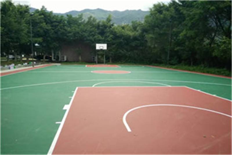 硅PU彈性運動(dòng)場(chǎng)地坪